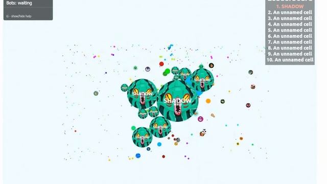AGAR.IO FREE 1000 BOTS / MINIONS - 132 MASS BOTS / FACEBOOK BOTS HACK смотреть онлайн