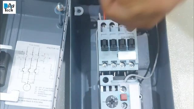 Siemens (3TW72) DOL Starter with Level floaty Auto/Manual Wiring. @dacstech7071 смотреть онлайн