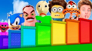 ВЫБЕРИ ПОРТАЛ ВЛАД А4 СОНИК ТЕЙПС ПРИВЕТ СОСЕД МИНЬОН БАЛДИ ГОЛОВОЛОМКА 2 В МАЙНКРАФТ