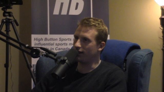 Jordan Mills talks about last Halifax Thunderbirds game and interviewing Stephen Keogh смотреть онлайн