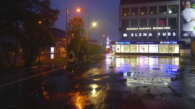 Russia-Murmansk - A City in the Arctic - City Walking Tour [4K UlTRA HD] смотреть онлайн