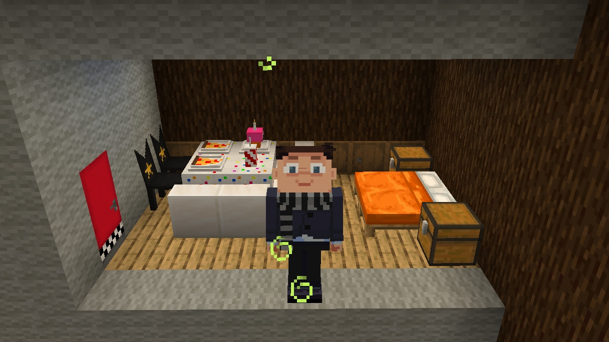 Я построел сикредную комнату в Красти Крабе в Майнкрафт {Белчёнок™}