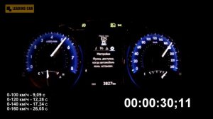 Toyota Camry 2.5 6АТ (2017): Разгон