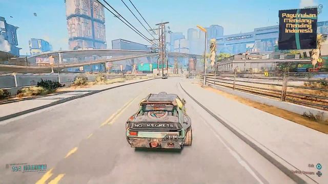 Cyberpunk 2077 featuring Borderlands Graphics смотреть онлайн