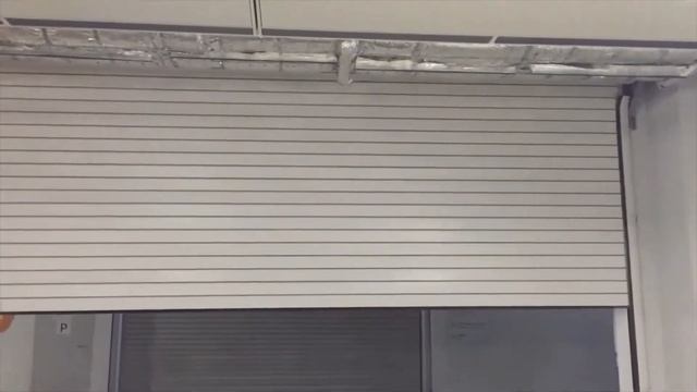 Рулонные ворота из алюминиевого профиля «AL 120» смотреть онлайн