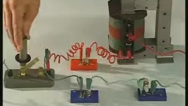 Опыты по физике Явление самоиндукции смотреть онлайн