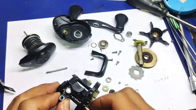 how to fix a fishing reel that won't crank /Fix daiwa cc80 смотреть онлайн