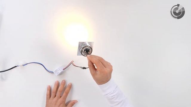 LED Inbouwspot | Verlichting / Spots / Spotjes / Downlighter | Vierkant | Warmwit | 3 Watt | Dimbaa