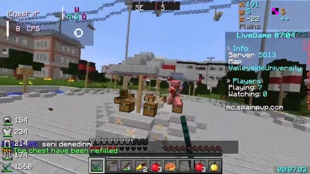 OHA GERÇEK MELEK KANADI CAPE!!(Minecraft:Survival Games #3) смотреть онлайн