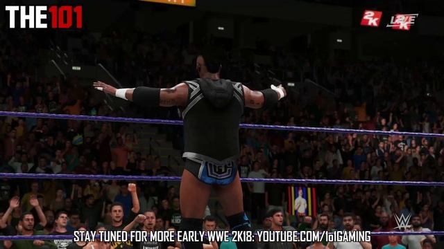 WWE 2K18 205 Live Entrances - Neville, TJ Perkins, Kendrick, Gallagher, Tozawa, Metalik, Dar & More смотреть онлайн
