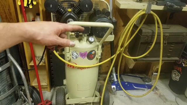 Ingersol Rand Garage Mate 20 gallon air compressor review смотреть онлайн