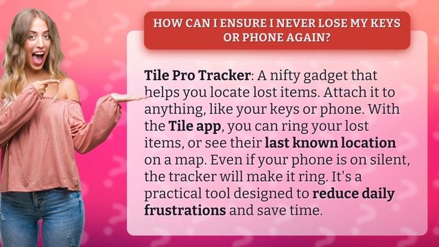 How Can I Ensure I Never Lose My Keys or Phone Again? смотреть онлайн