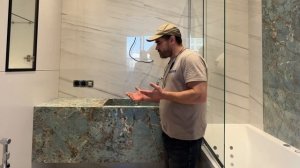 Обзор на раковину из керамогранита, изготовленную своими руками.