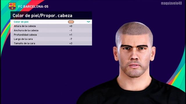 VÍCTOR VALDÉS face+stats (Classic Spain) How to create in PES 2021 смотреть онлайн