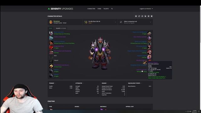 WoW Classic TBC - Beast Mastery Hunter Pre-Raid BiS Lists смотреть онлайн