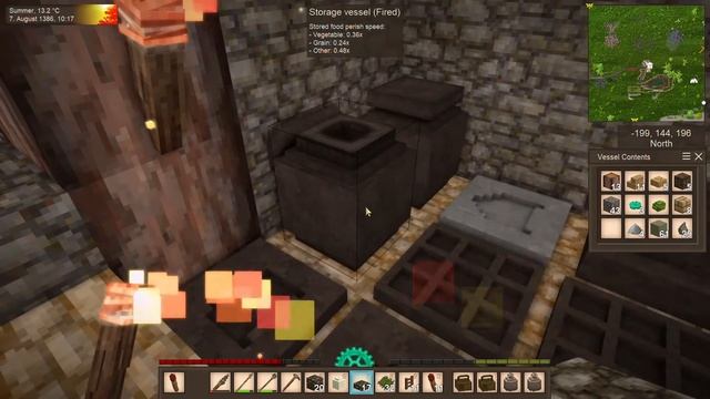 Vintage Story #8 -  Copper Age Grind - Hardcore Survival [No Commentary Gameplay]