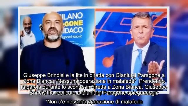 Zona Bianca: furiosa lite in diretta nella puntata di ieri sera tra Giuseppe Brindisi e un ospite P смотреть онлайн