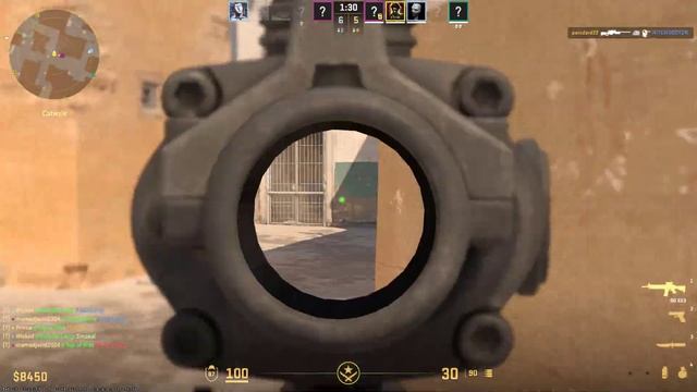 CS2- 23 kills On Dust 2 Competitive gameplay ( No commentary ) смотреть онлайн