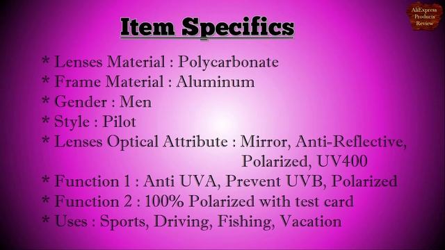 Best Polarized Sunglasses | Best Sunglasses | AliExpress Products Review смотреть онлайн