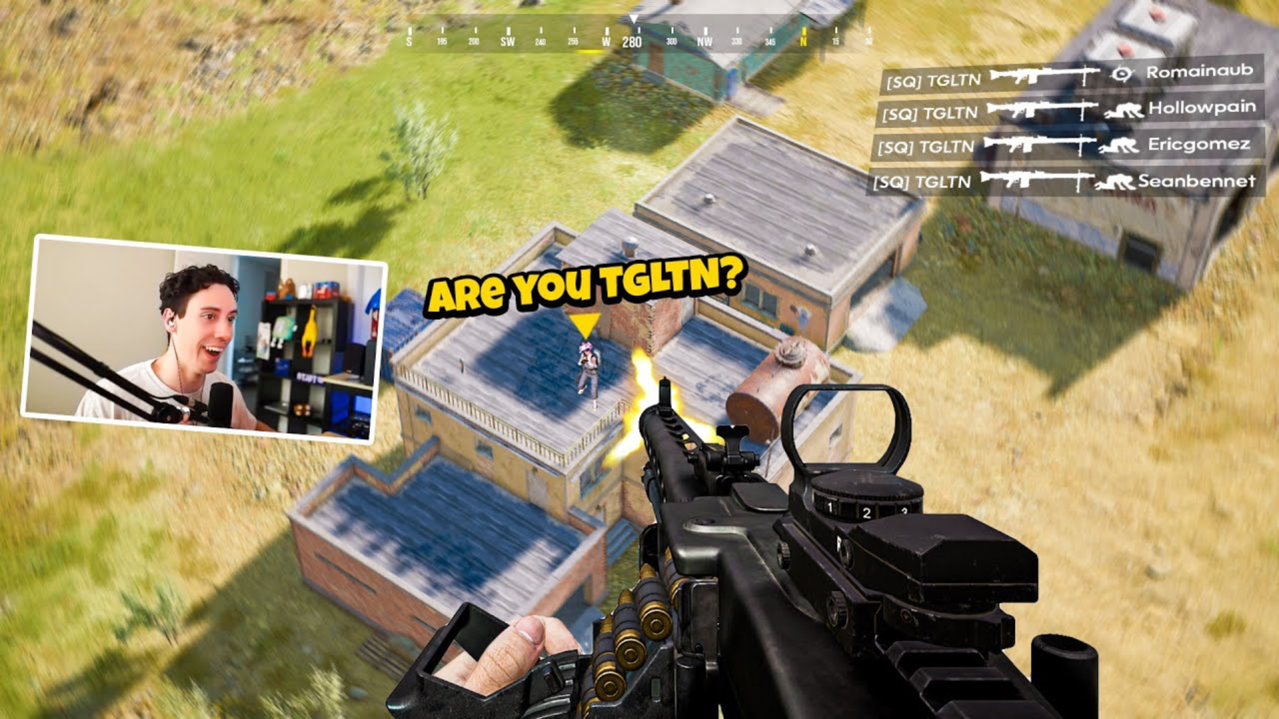 TGLTN Absolutely BULLIES Squads On Erangel With Shrimzy (PUBG)