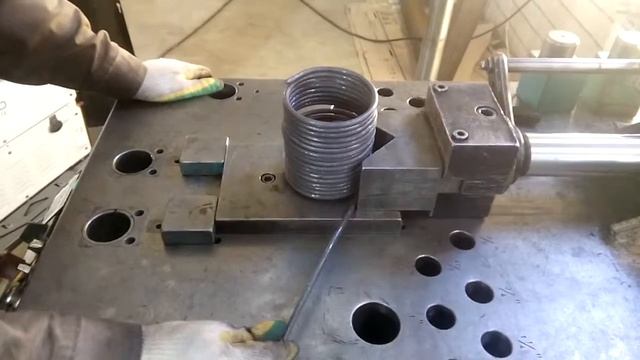 изготовление колец на прессе смотреть онлайн