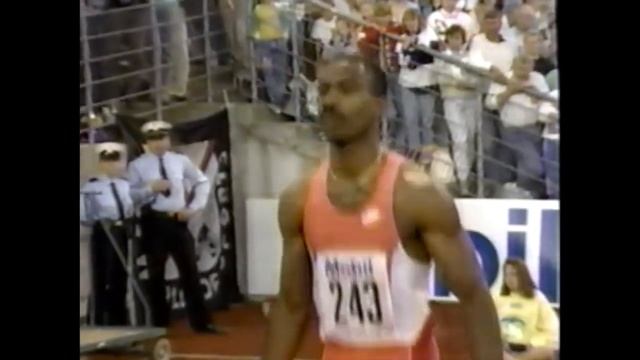 Carl Lewis vs Linford Christie - Men's 100m - 1990 Bislett Games (Oslo) смотреть онлайн