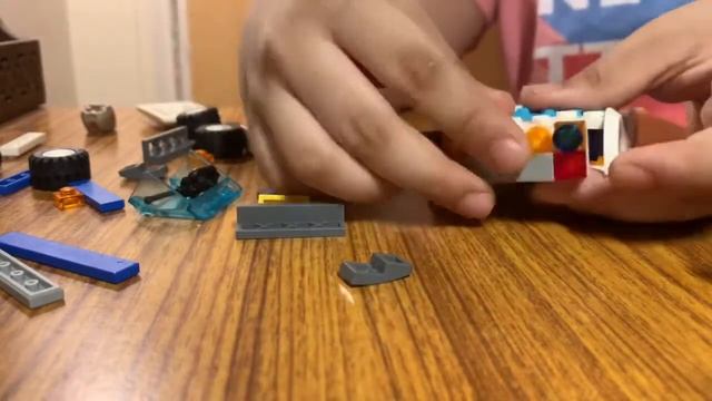 Lego police car and a bag thief on a bike high speed chase смотреть онлайн