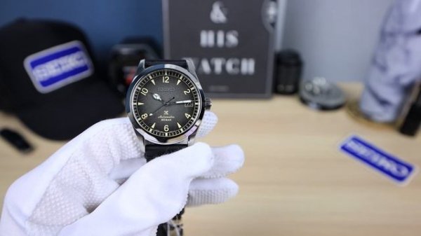 Seiko Alpinist SPB159 | No Compass Alpinist | 38mm Seiko Alpinist | SBDC119 Alpinist 6R35a | Black