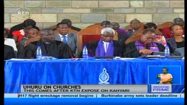 President Kenyatta caution religious leaders against using their positions to benefit themselves смотреть онлайн