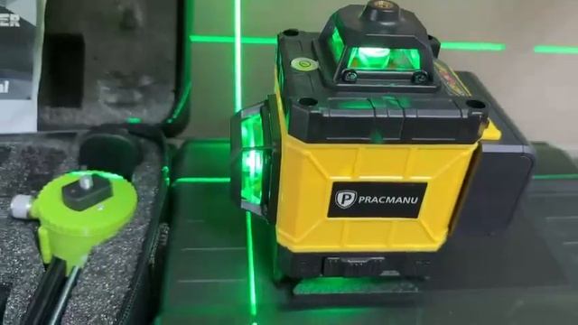Лазерный уровень Pracmanu 4D 16 линий смотреть онлайн