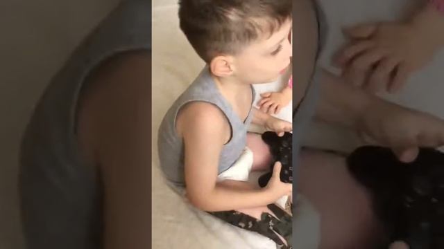 Реабилитация. Берс стал самостоятельно сидеть! смотреть онлайн