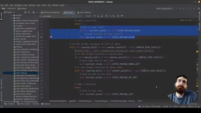 CircuitPython - Monday Fun Day - Neko Cat Guide смотреть онлайн