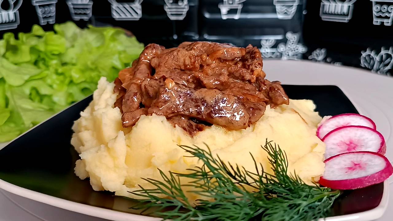 📌 Бефстроганов из говядины со сметаной. Рецепты из говядины смотреть онлайн