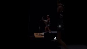 Taylor swift performing anti hero for the first time at 1975 concert #taylorswift #antihero