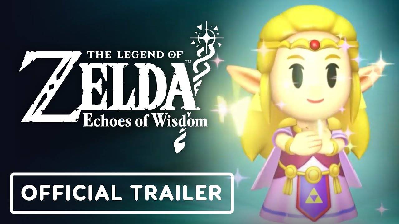 The Legend of Zelda Echoes of Wisdom - Официальный "Zelda’s Time to Shine" Трейлер смотреть онлайн