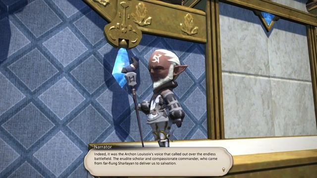 FINAL FANTASY XIV - The Calamity Play in Ul'Dah. Seasonal Quest смотреть онлайн