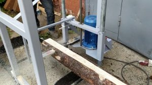 Шинная пилорама  ШПЭ-7,5 (Электродвигатель 7,5 кВт)