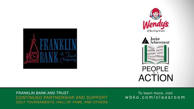 This weeks JA People of Action is Franklin Bank & Trust Company смотреть онлайн