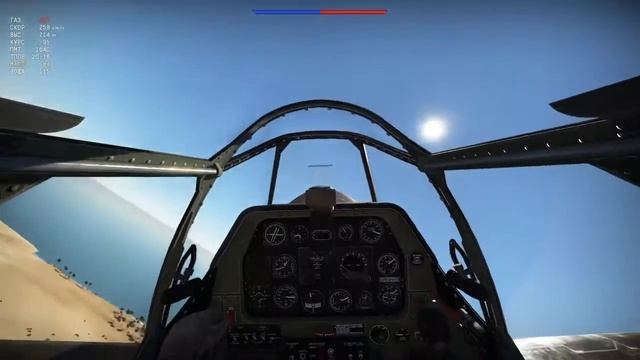 War Thunder - A-36 vs. I-16 смотреть онлайн