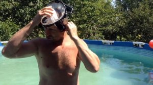 Маска для снорклинга 6 клапанная "Честный обзор"