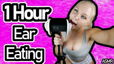 INTENSE EAR EATING and LICKING ASMR Network [ 1 HOUR LONG ] ⚠⚠ смотреть онлайн