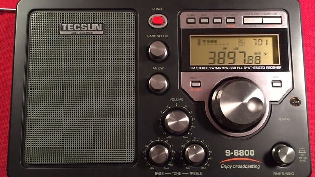 Quick Tecsun S-8800 LSB Test смотреть онлайн