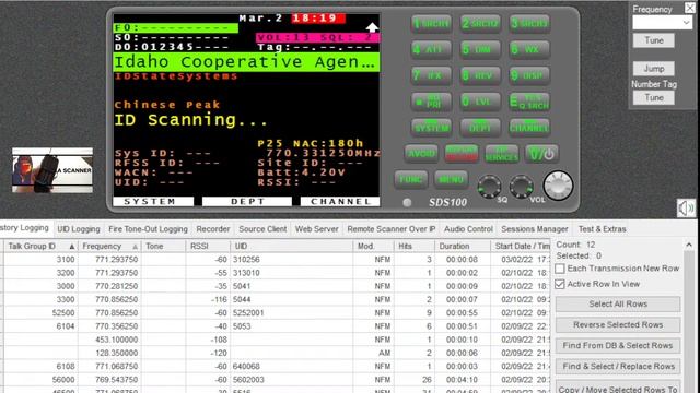 SDS100 Scanner | Live Radio Feed via ProScan - Southeast Idaho P25 LAW, Fire, EMS смотреть онлайн