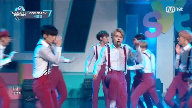 Seventeen - VERY NICE Comeback Stage  M COUNTDOWN 160707 EP.482