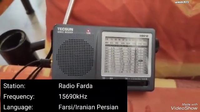 Tecsun R-9012 shortwave radio - 09Aug2023 morning смотреть онлайн