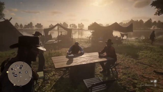 Rdr2 Camp conversations- Hosea tired of drunk Bill смотреть онлайн