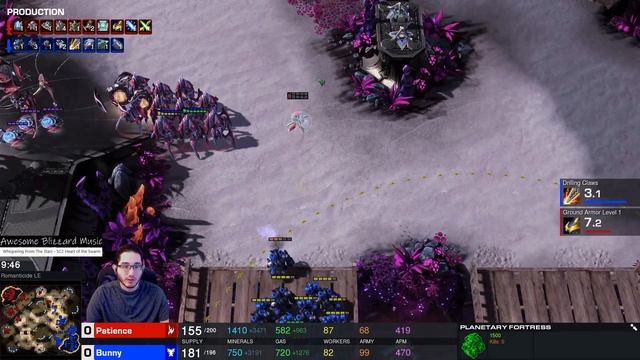 Starcraft 2 - Patience vs Bunny | Colossus versus NUKE! | Pro Match With Commentary смотреть онлайн