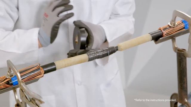 Scotch® Linerless Rubber Splicing Tape 130C – How To Apply