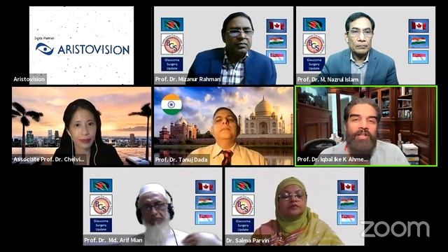 International Webinar Bangladesh Glaucoma Society "Glaucoma Surgery Update" смотреть онлайн
