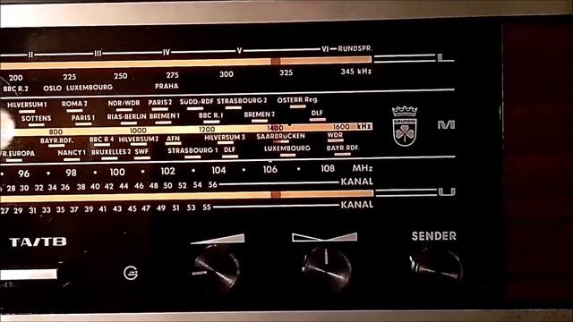 Russian Anthem On Medium Wave Received In Germany (1413 KHz Vesti FM From Transnistria)